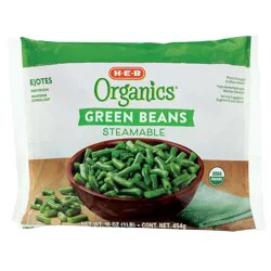 H-E-B Organics Steamable Green Beans