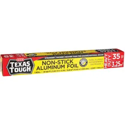 H-E-B Texas Tough Nonstick Heavy Duty 12" Aluminum Foil