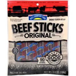 Hill Country Fare 5g Protein Original Beef Sticks