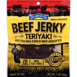 Hill Country Fare 11g Protein Teriyaki Beef Jerky