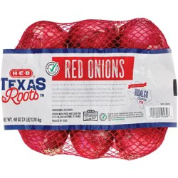 H-E-B Texas Roots Fresh Red Onions