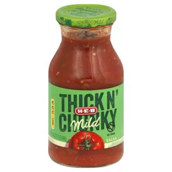 H-E-B Thick 'n Chunky Mild Salsa