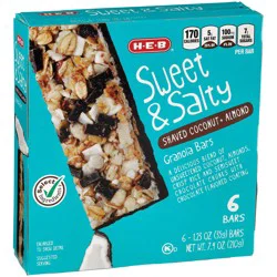H-E-B Sweet & Salty Coconut & Almond Granola Bars