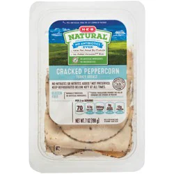 H-E-B Natural Cracked Peppercorn Turkey Breast Lunch Meat