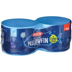 H-E-B Solid White Yellowfin Tuna in Extra Virgin Olive Oil