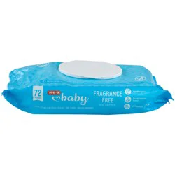H-E-B Baby Wipes - Fragrance Free