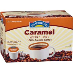 Hill Country Fare Caramel Creme Single Serve Coffee Cups
