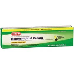 H-E-B Maximum Strength Pain Relief Hemorrhoidal Cream