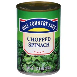Hill Country Fare Chopped Spinach