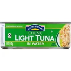 Hill Country Fare Chunk Light Tuna in Water