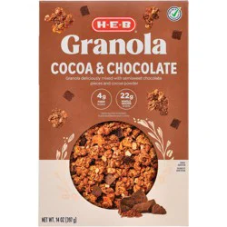 H-E-B Cocoa & Chocolate Granola