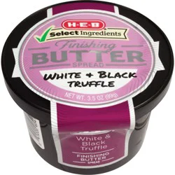H-E-B White & Black Truffle Finishing Butter Spread