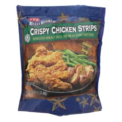 H-E-B Fully Cooked Frozen Crispy Chicken Strips