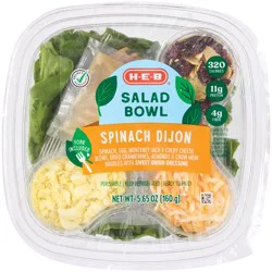 H-E-B Salad Bowl - Spinach Dijon