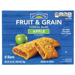 Hill Country Fare Fruit & Grain Cereal Bars - Apple