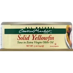 Central Market Solid Yellowfin Tuna in Extra Virgin Olive Oil
