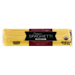 Central Market Organic Spaghetti Bronze Cut Pasta