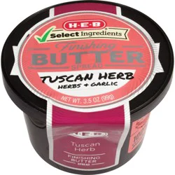 H-E-B Tuscan Herb Finishing Butter Spread