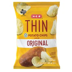 H-E-B Thin Potato Chips - Original