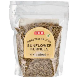 H-E-B Roasted Salted Sunflower Kernels