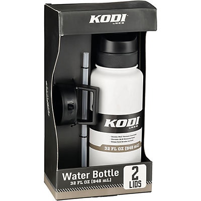 KODI By H-E-B Stainless Steel Water Bottle - White 32 Oz | Shipt