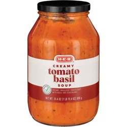 H-E-B Creamy Tomato Basil Soup