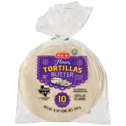 H-E-B Butter Flour Tortillas