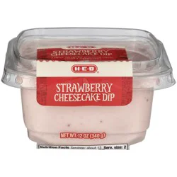 H-E-B Strawberry Cheesecake Dip