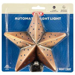 H-E-B Star Shape Automatic Night Light
