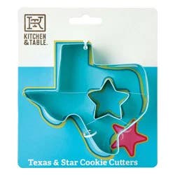 Kitchen & Table by H-E-B Texas & Star Cookie Cutters