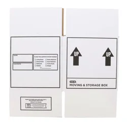 H-E-B Moving & Storage Box - White
