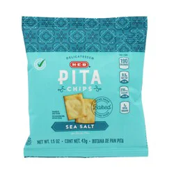 H-E-B Sea Salt Pita Chips
