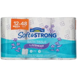 Hill Country Fare Soft & Strong Toilet Paper - Lavender Scented