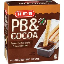 H-E-B Peanut Butter Sticks & Cocoa Spread