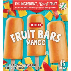 H-E-B Mango Frozen Fruit Bars