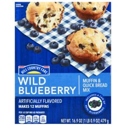 Hill Country Fare Wild Blueberry Muffin & Quick Bread Mix