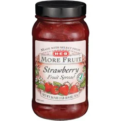 H-E-B More Fruit Strawberry Fruit Spread
