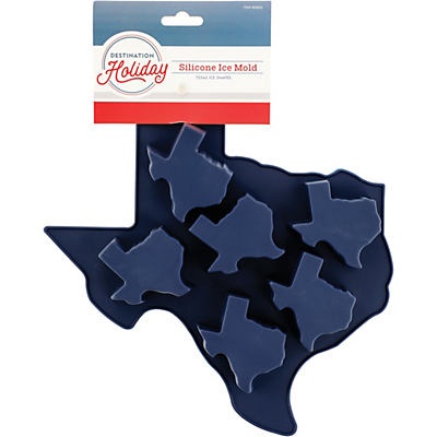 Destination Holiday Texas Shape 6 Cavity Silicone Ice Mold - Shop