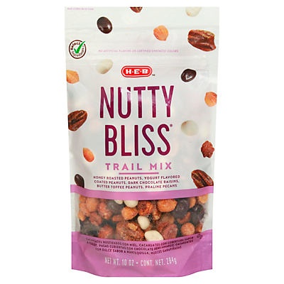 slide 1 of 1, H-E-B Select Ingredients Nutty Bliss Trail Mix, 10 oz