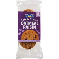 Hill Country Fare Soft & Chewy Oatmeal Raisin Cookies