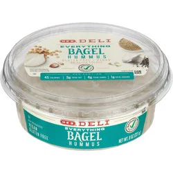 H-E-B Deli Everything Bagel Hummus