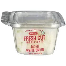 H-E-B Fresh Diced White Onion - Single Serve
