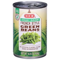 H-E-B Veggi-Green French Style Green Beans