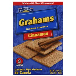 Hill Country Fare Cinnamon Graham Crackers