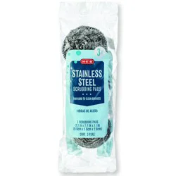 H-E-B Stainless Steel Scrubbing Pads