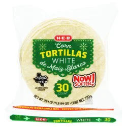 H-E-B White Corn Tortillas