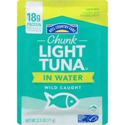 Hill Country Fare Tuna Chunk Light Pouch