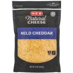 H-E-B Mild Cheddar Shredded Cheese