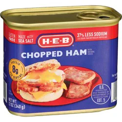 H-E-B Reduced Sodium Chopped Ham