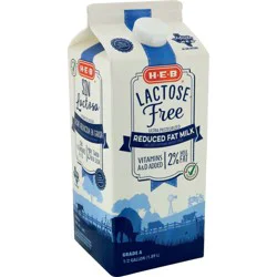 H-E-B Lactose Free 2% Reduced Fat Milk